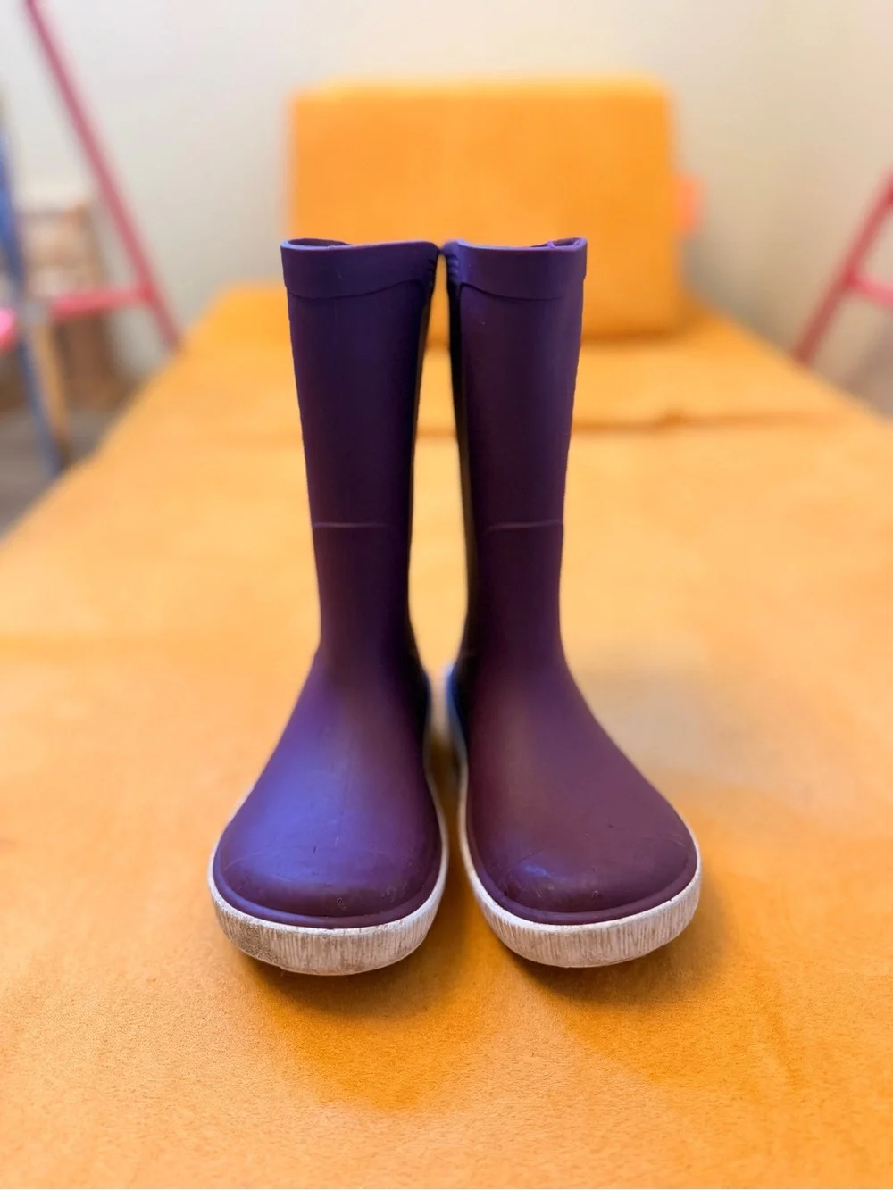 Kamik Riptide Kids Purple Waterproof Rain Boots